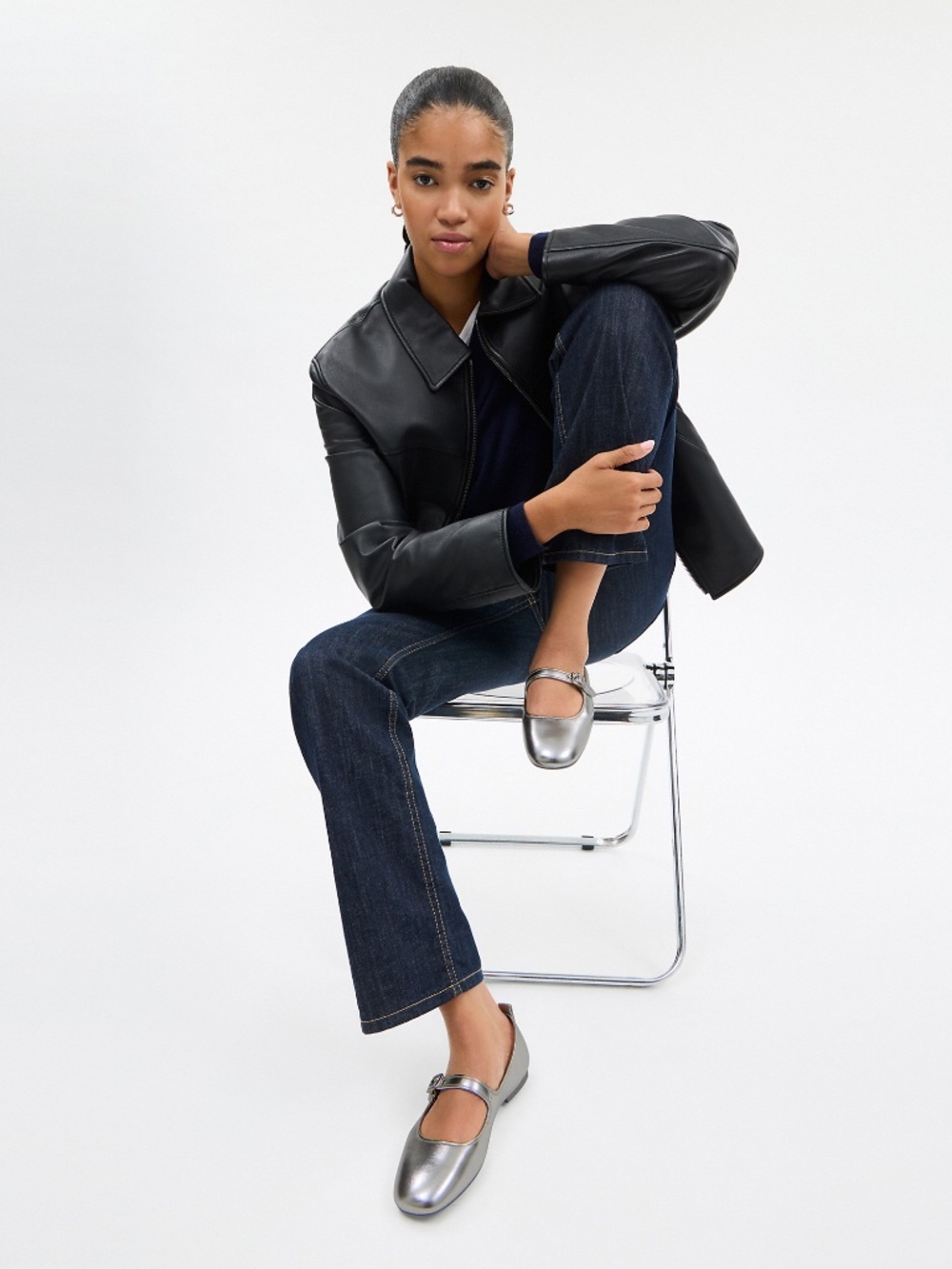 New Coach Outlet C Rivet Mary Jane - Picture 2 of 3